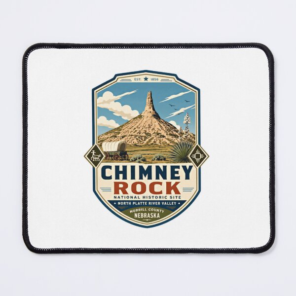 Item preview, Chimney Rock National Historic Site Nebraska Pioneer History Landmark designed and sold by Simsimah26Parks.