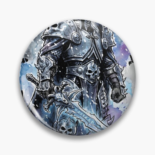 Item preview, Arthas Menethil Warcraft III Ink Gamer Graphic Tee designed and sold by Senpaiwaves.