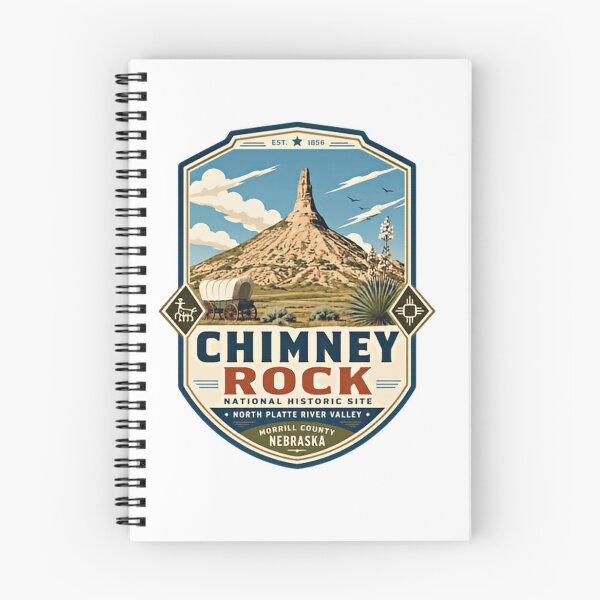 Item preview, Chimney Rock National Historic Site Nebraska Pioneer History Landmark designed and sold by Simsimah26Parks.