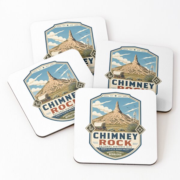Item preview, Chimney Rock National Historic Site Nebraska Pioneer History Landmark designed and sold by Simsimah26Parks.