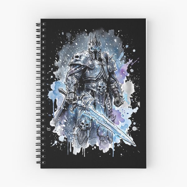 Item preview, Arthas Menethil Warcraft III Ink Gamer Graphic Tee designed and sold by Senpaiwaves.
