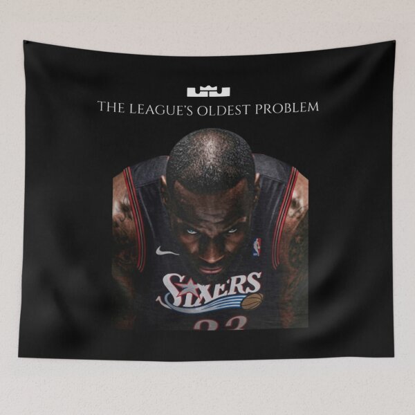 Item preview, LeBron James Sixers, Philadelphia Basketball designed and sold by VesperaVoid.