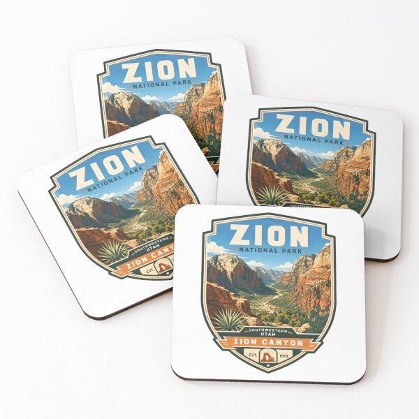 Item preview, Zion National Park Zion Canyon Southwestern Utah Hiker Traveler Visitor Vacation Souvenir designed and sold by Simsimah26Parks.