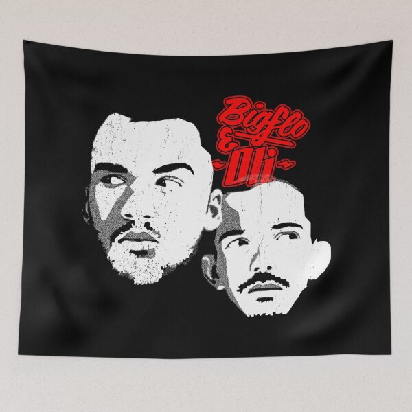Item preview, Two Face Silhouette Style Hip Hop Music Group designed and sold by CarloTaylor.
