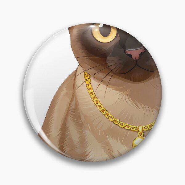 Artikelvorschau, Goldkette mit burmesischer Katze entworfen und verkauft von pumsquare.