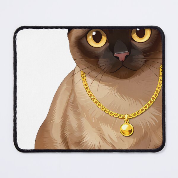 Item preview, Burmese Cat Gold Chain designed and sold by pumsquare.