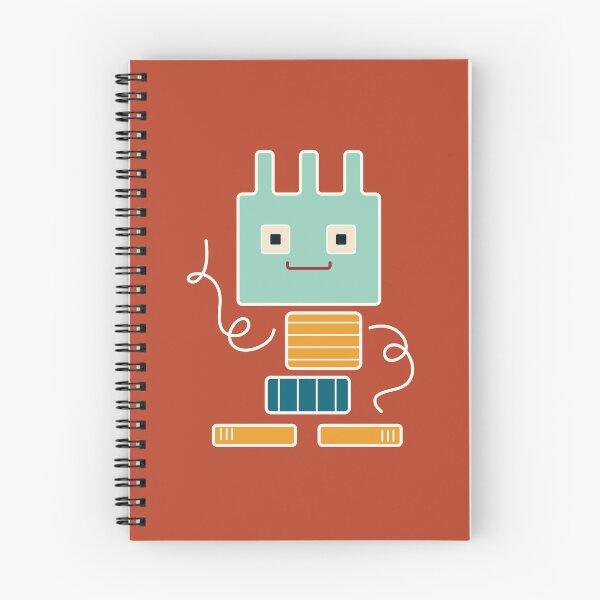 Item preview, Cute Retro Robot Character Kids Illustration designed and sold by ParadiseSh0p.