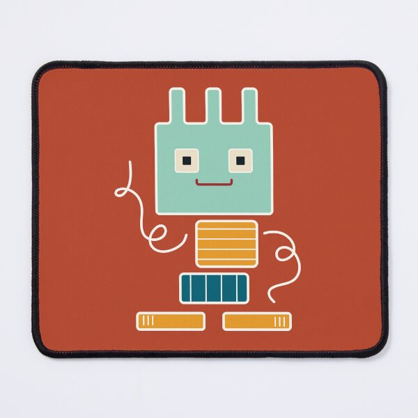 Item preview, Cute Retro Robot Character Kids Illustration designed and sold by ParadiseSh0p.