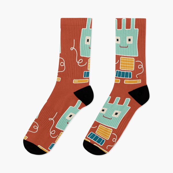 Item preview, Cute Retro Robot Character Kids Illustration designed and sold by ParadiseSh0p.