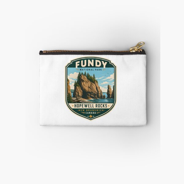 Item preview, Fundy National Park Hopewell Rocks New Brunswick Canada 1970 Canadian Travel Souvenir designed and sold by Simsimah26Parks.