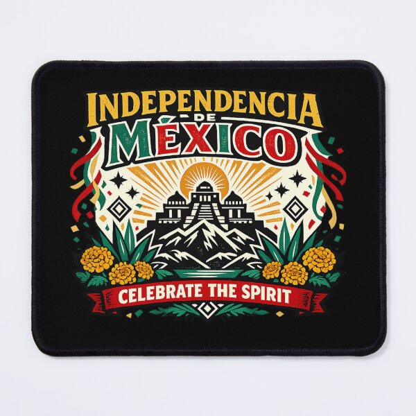 Item preview, Celebrate the Spirit Mexico Independence Vintage Mexican Heritage Graphic T-Shirt designed and sold by irfanshikh.