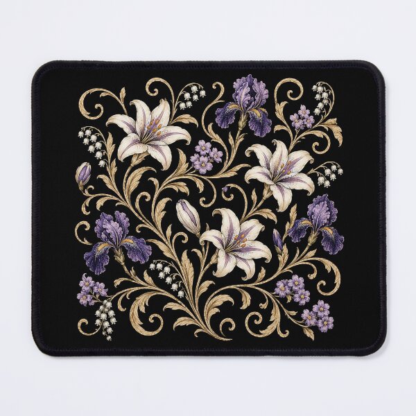 Item preview, Vintage Botanical Floral Ornament designed and sold by PetalGarden.