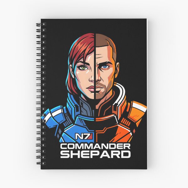 Item preview, Commander Shepard Mass Effect Vector Gaming Graphic Tee designed and sold by Senpaiwaves.