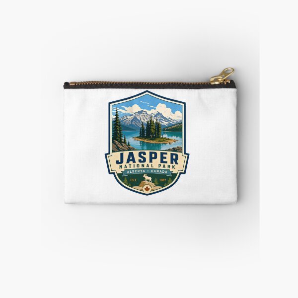 Item preview, Jasper National Park Alberta Canada Est 1907 Traveler Souvenir Mountain Lake Nature Outdoors Explorer designed and sold by Simsimah26Parks.
