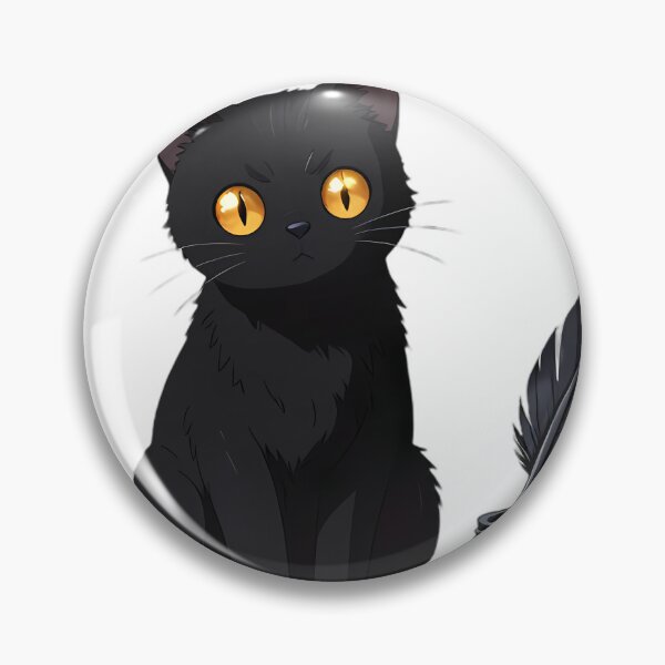 Item preview, Gothic Black Cat Ink Bottle Quill designed and sold by IllumeInk.