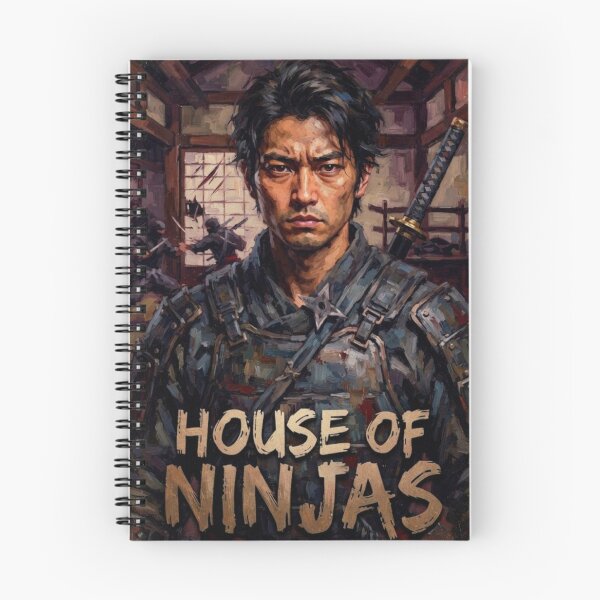 Item preview, House of Ninjas Fine Art Tribute designed and sold by Art's Diner.