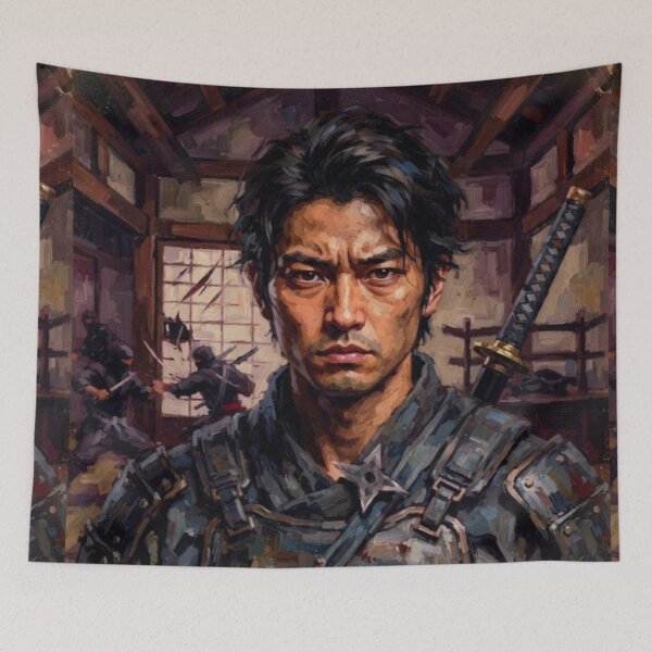 Item preview, House of Ninjas Fine Art Tribute designed and sold by Art's Diner.