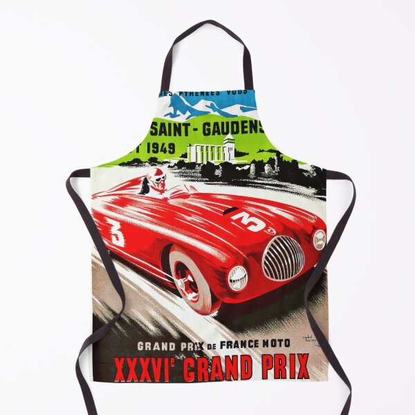 Item preview, Le Comminges Grand Prix Vintage Poster designed and sold by Retr0Tshirts.