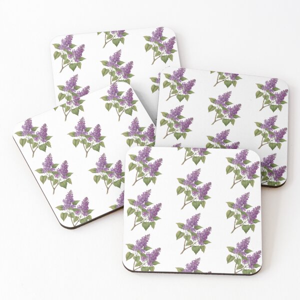 Item preview, Purple Lilac Flower Botanical Vintage Floral Art designed and sold by CF_VintageDesign.