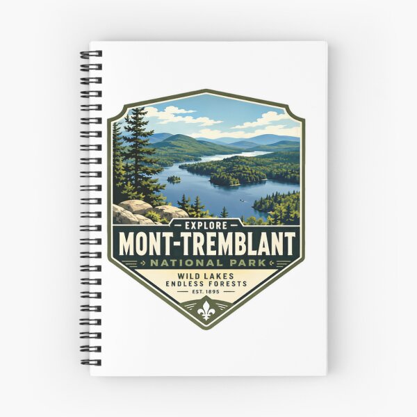 Item preview, Explore Mont-Tremblant National Park Wild Lakes Endless Forests Est. 1895 Canada Quebec Traveler Souvenir designed and sold by Simsimah26Parks.