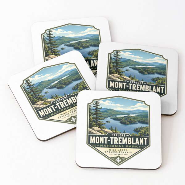 Item preview, Explore Mont-Tremblant National Park Wild Lakes Endless Forests Est. 1895 Canada Quebec Traveler Souvenir designed and sold by Simsimah26Parks.