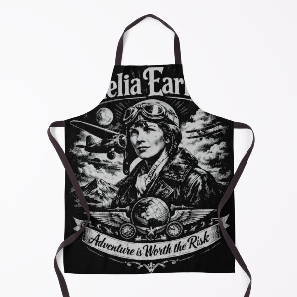 Item preview, Amelia Earhart Woman Aviation Pioneer designed and sold by VectAnik.