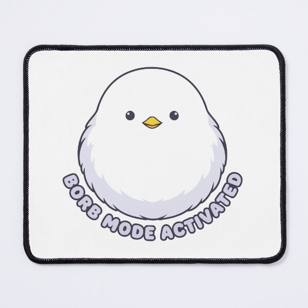 Item preview, Borb Mode Activated Kawaii Shima Enaga Long Tailed Tit designed and sold by Arc2020.