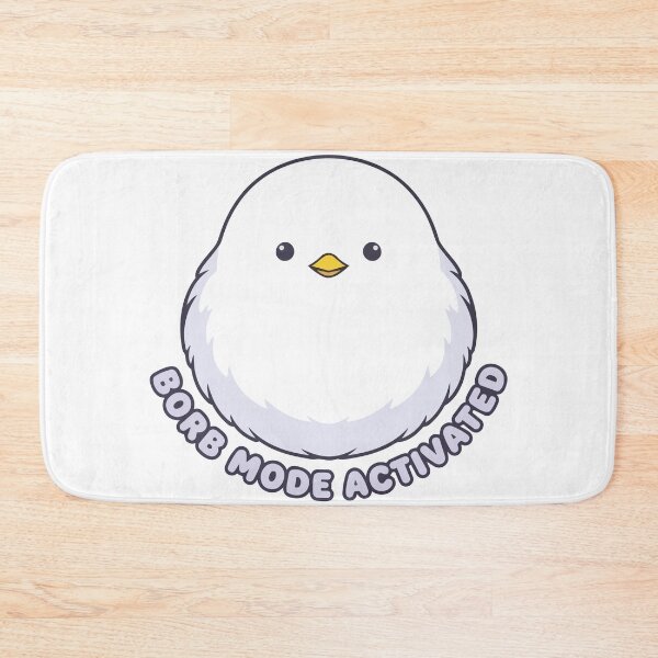 Item preview, Borb Mode Activated Kawaii Shima Enaga Long Tailed Tit designed and sold by Arc2020.