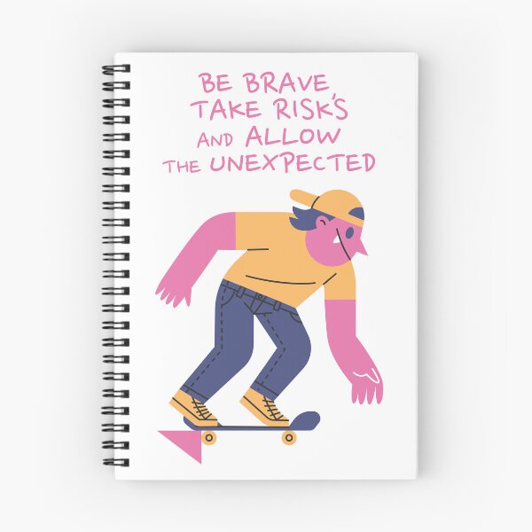 Item preview, Be brave, take risks and allow  the unexpected. designed and sold by monkik.