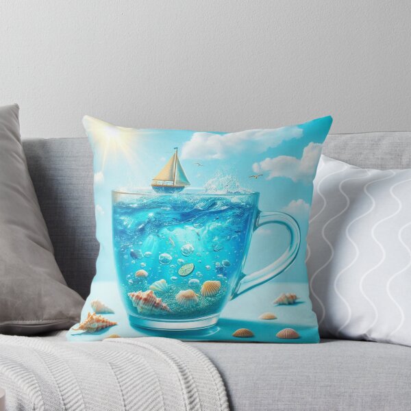 Item preview, Ocean in a tea cup of water designed and sold by JALNERVION SHOP.