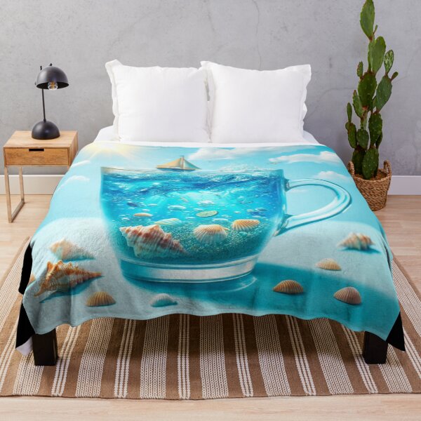Item preview, Ocean in a tea cup of water designed and sold by JALNERVION SHOP.