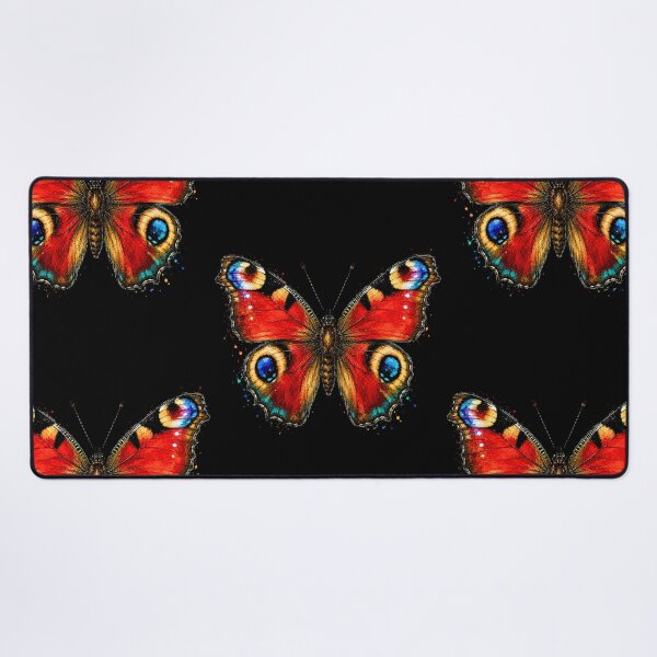 Item preview, Peacock Butterfly Watercolor Art – Colorful Nature Illustration designed and sold by ColorSplash123.