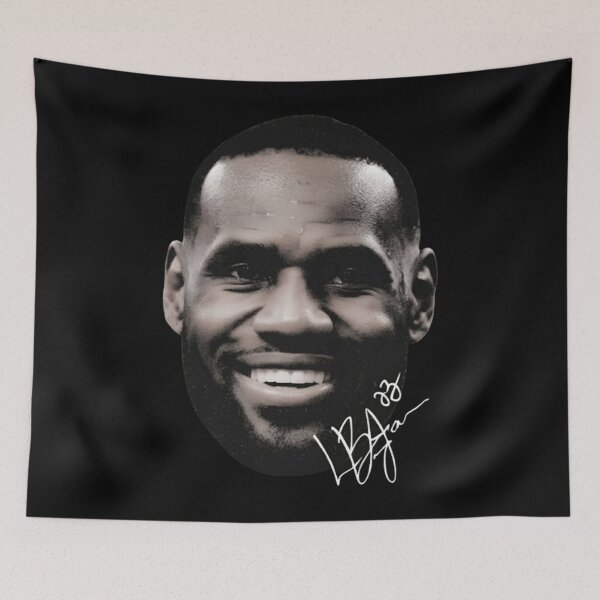 Item preview, LeBron James - King of Basketball designed and sold by VesperaVoid.