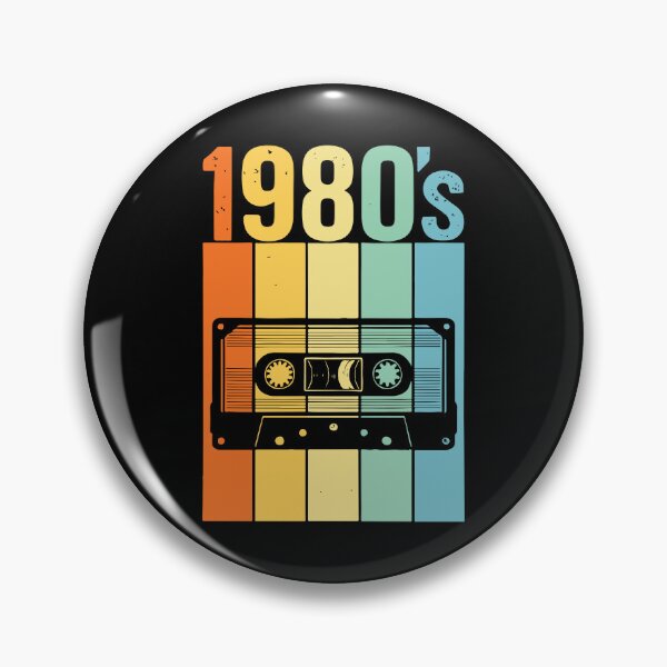 Item preview, Vintage 1980s Cassette Tape Retro Rainbow Stripes Graphic designed and sold by BrownHorse90s.