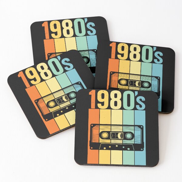 Item preview, Vintage 1980s Cassette Tape Retro Rainbow Stripes Graphic designed and sold by BrownHorse90s.
