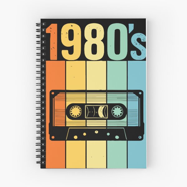 Item preview, Vintage 1980s Cassette Tape Retro Rainbow Stripes Graphic designed and sold by BrownHorse90s.