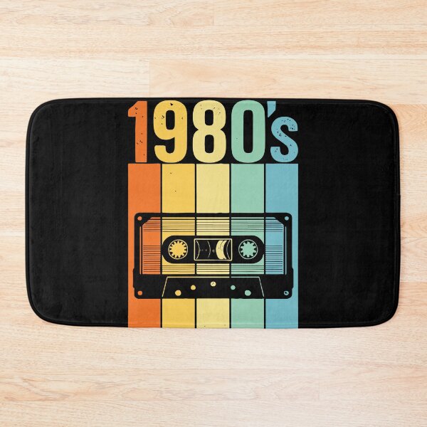 Item preview, Vintage 1980s Cassette Tape Retro Rainbow Stripes Graphic designed and sold by BrownHorse90s.