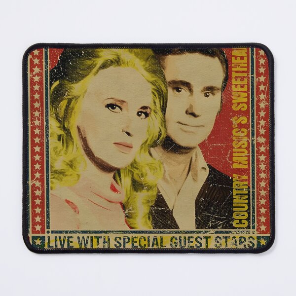 Item preview, Tammy Wynette Original Custom Vintage Music Poster Wall Art designed and sold by Cool Robot Bro..