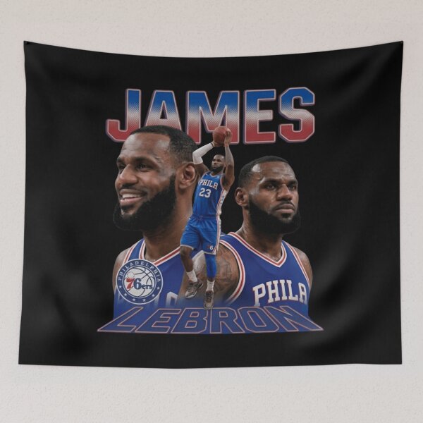 Item preview, lebron-james-76ers designed and sold by VesperaVoid.