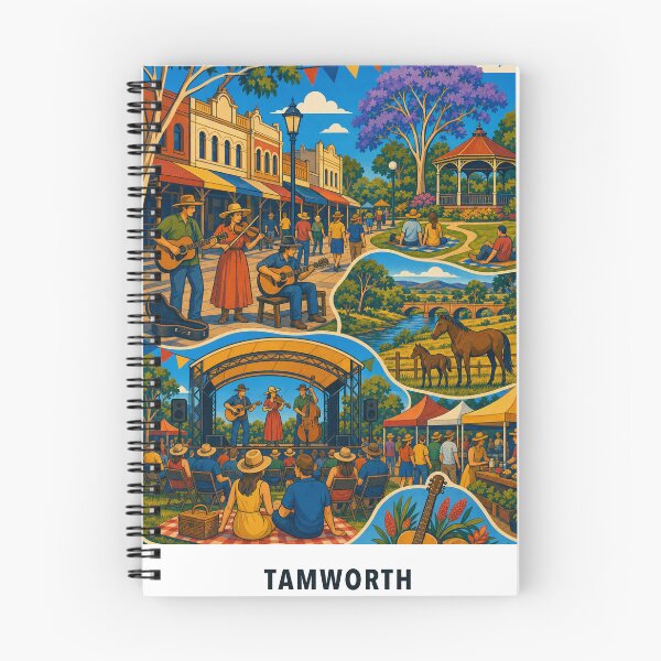 Item preview, Tamworth Country Music Festival Street Life designed and sold by Print My Town.