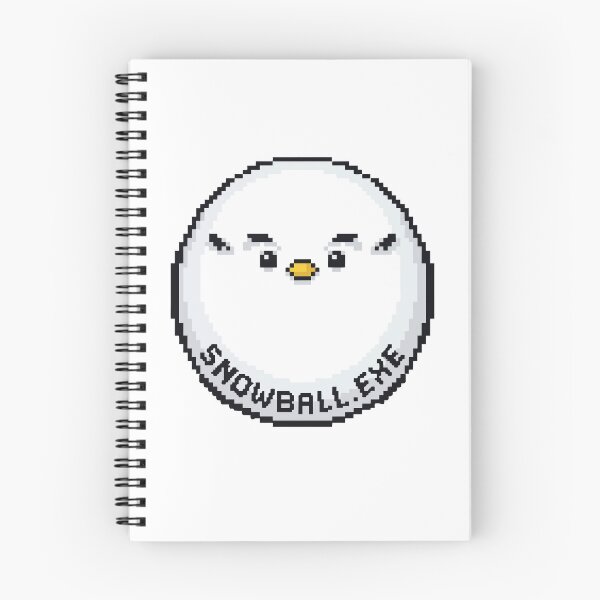 Item preview, Snowball Exe Retro Pixel Art Shima Enaga Long Tailed Tit designed and sold by Arc2020.