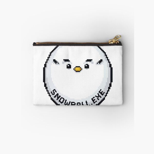 Item preview, Snowball Exe Retro Pixel Art Shima Enaga Long Tailed Tit designed and sold by Arc2020.