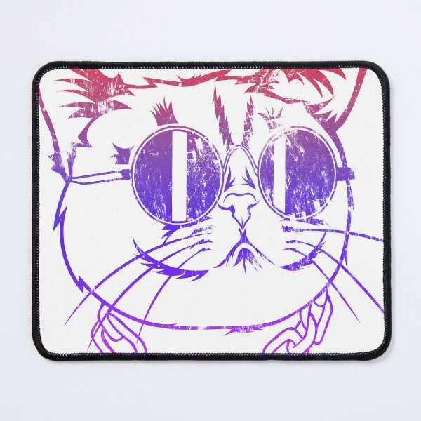 Item preview, cool cat designed and sold by BubbleArt001.