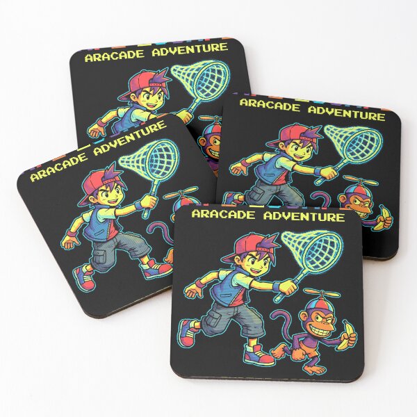 Item preview, Spike And A Monkey Ape Escape Arcade Anime Gaming Shirt designed and sold by Senpaiwaves.