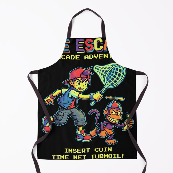 Item preview, Spike And A Monkey Ape Escape Arcade Anime Gaming Shirt designed and sold by Senpaiwaves.