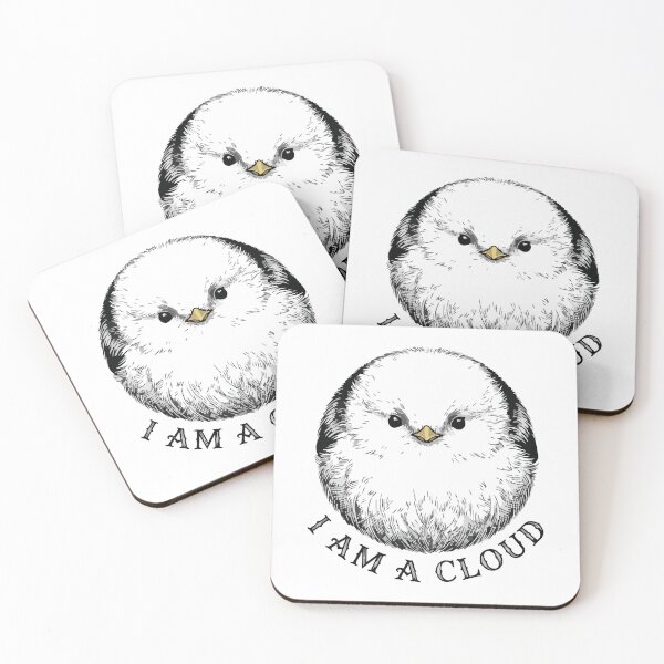 Item preview, I Am A Cloud Vintage Cottagecore Long Tailed Tit Meme designed and sold by Arc2020.