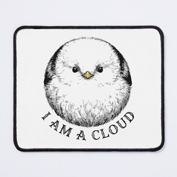 Item preview, I Am A Cloud Vintage Cottagecore Long Tailed Tit Meme designed and sold by Arc2020.