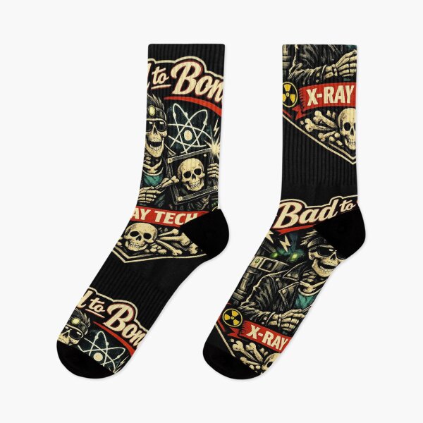 Item preview, Bad To The Bone Funny X-Ray Tech Radiology Pun designed and sold by Timeless Junction.