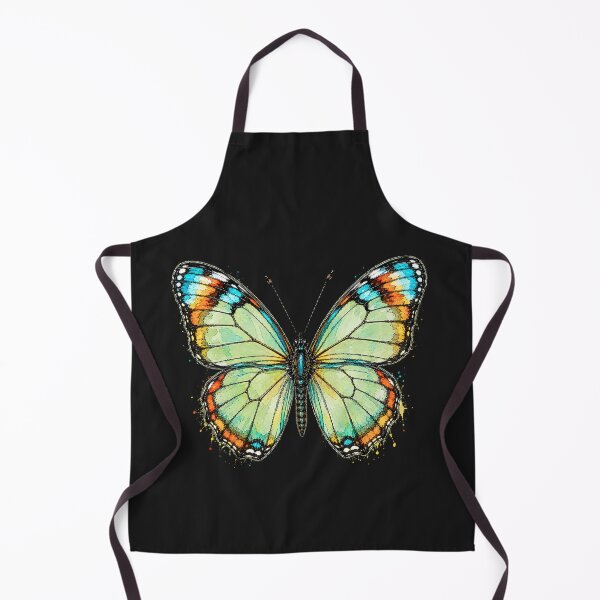 Item preview, Glasswing Butterfly Watercolor Art – Transparent Nature Illustration designed and sold by ColorSplash123.