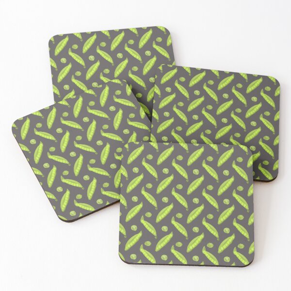 Item preview, Painted Green Peas and Pea Pods Pattern designed and sold by Clare Walker.